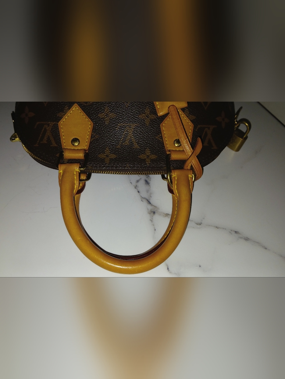 Authentic Small Alma BB Louis Vuitton Hand Shoulder Crossbody Bag Hardly Used It - Picture 7 of 13